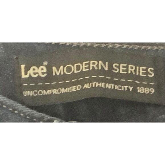 Lee Modern Series Curvy Fit Bootcut Jeans Denim Dark Wash Women Size 14 - Picture 3 of 6